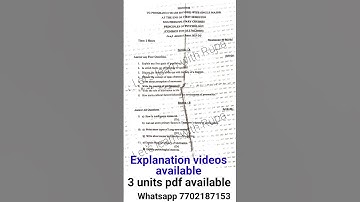 Principles of psychology degree sem 1 previous qsn paper #AKNU University 2024 #1stsem #modelpaper