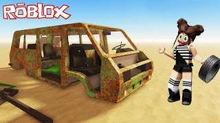 ÇÖLDE MAHSUR KALDIM (ARABAYI TOPLA VE KAÇ)!!Roblox A Dusty Trip