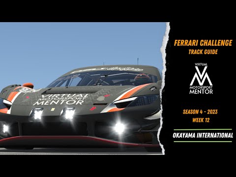 iRacing - Ferrari 296 GT3 Challenge - Week 12 - Season 4 2023 - Okayama  International Circuit 
