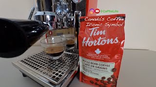 *Canada's Coffee Tim Hortons Espresso at home* Olympia Cremina SL - Spring Lever Espresso