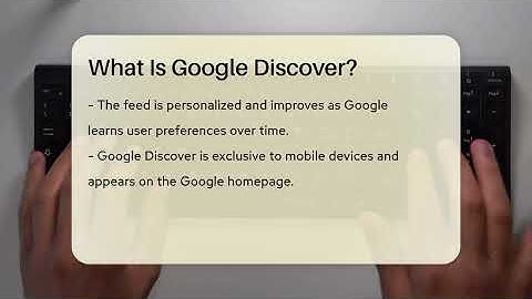 What Is Google Discover? - Talking Tech Trends