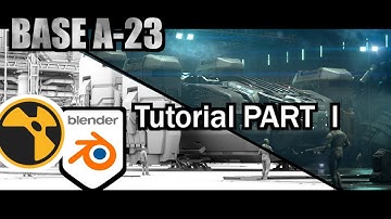 How to create full CG Ship Landing scene in Blender and Nuke - Part01