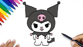 kuromi drawing guide how draw kuromi