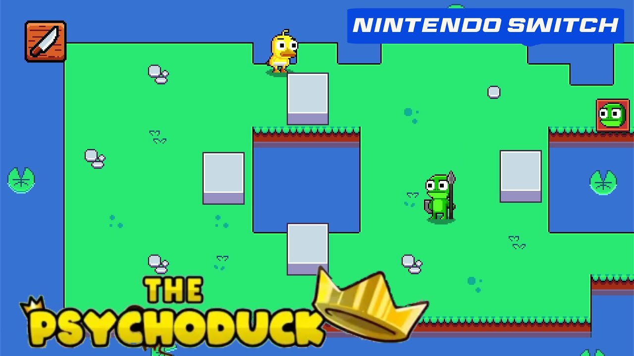THE PSYCHODUCK GAMEPLAY ON NINTENDO SWITCH AND FIRST 15 STAGES