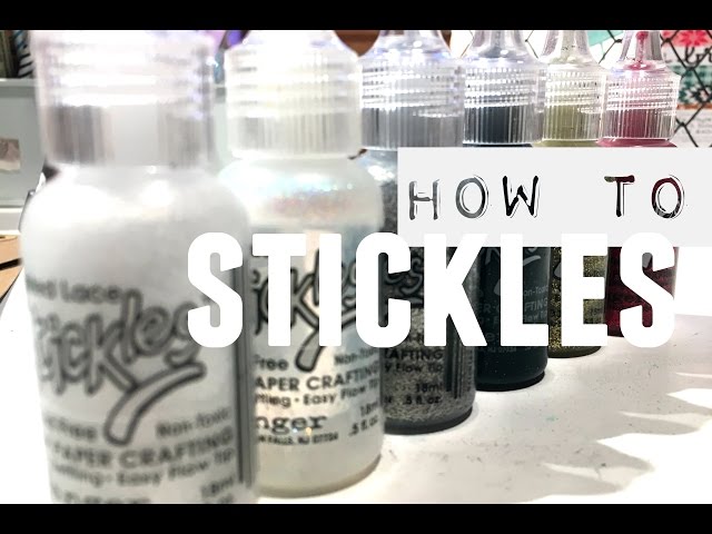 5 Minutes Of Fun With Stickles Glitter Gels by Joggles.com 