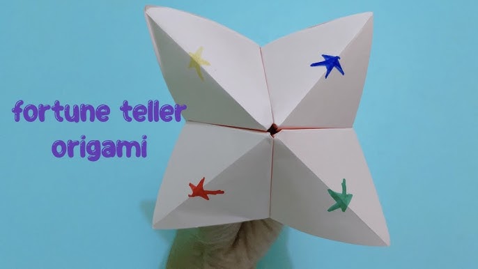 Flower Fortune Tellers Origami Paper Craft Kit - Nantucket Kids