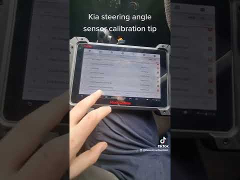 Совет по калибровке датчика угла поворота рулевого колеса Kia!