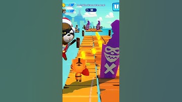 Talking Tom Hero Dash Super Ginger Android iOS Gameplay #talkingtom #shortfeed #shorts