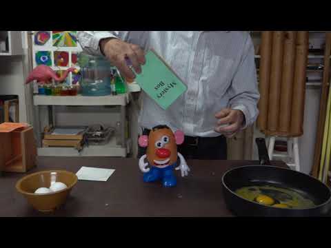 Mystery box #3 revealed, disappearing egg yolk // Homemade Science with Bruce Yeany