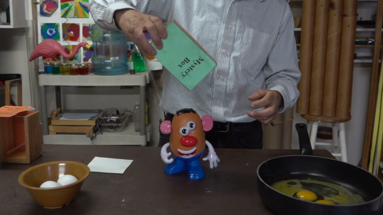 Mystery box 3 revealed, disappearing egg yolk // Homemade Science with