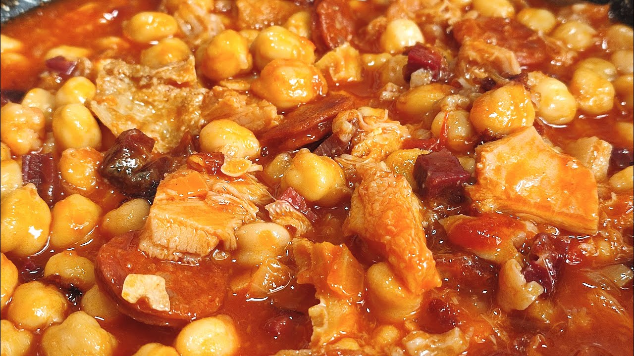 COMBATE EL FRIO CON ESTOS CALLOS O MENUDO CON GARBANZOS🤤😋 | El Dulce Paladar