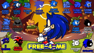 FNF - Free-4-me / Only Sonic's (Sonic Legacy / RodentRap)