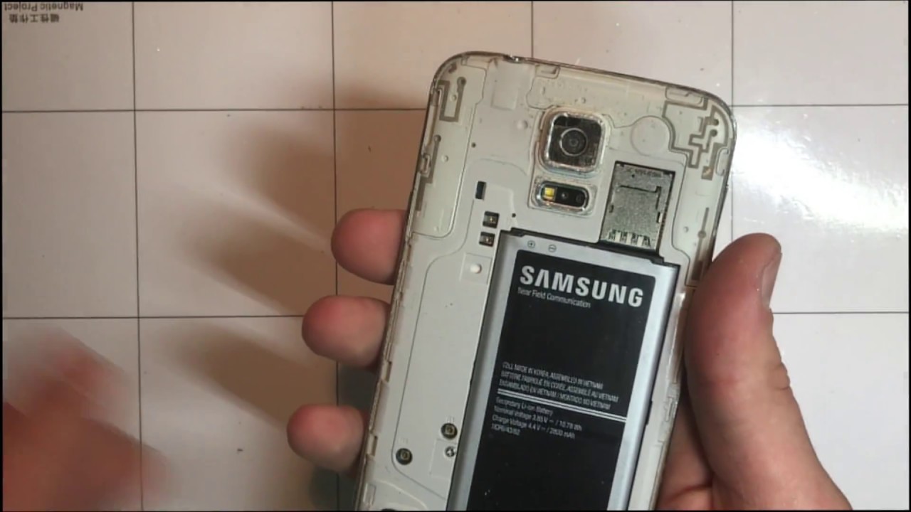 Tuto : changement d'écran (vitre tactile + AMOLED) Samsung S5 Néo G903F