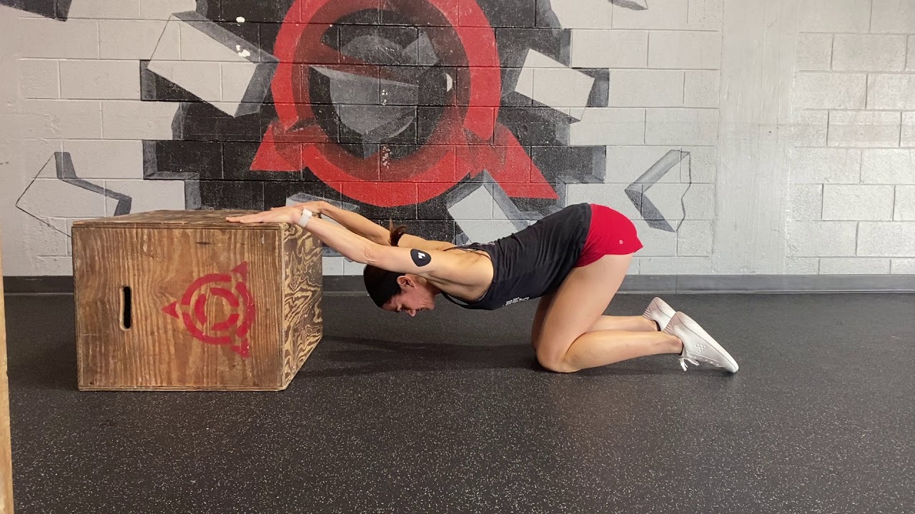 Box Shoulder Stretch CrossFit Winter Park Thoracic Openers YouTube