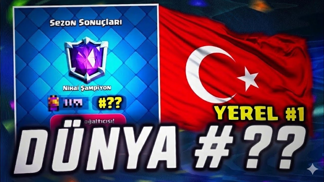 SEZON BİTTİ! TÜRKİYE 1.si OLDUM 🇹🇷