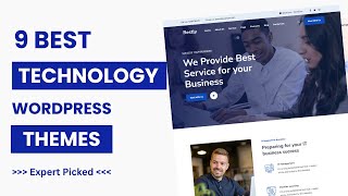 9 Best WordPress Themes for Technology Company | IT Startup WordPress Theme
