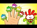 Supernoms Fingerfamilienlied | Cartoons | Lernen mit Om Nom #omnom