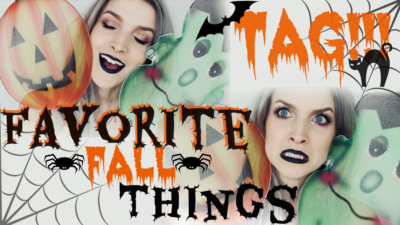Favorite Fall Things TAG!! Fashion, Makeup, and More!!!