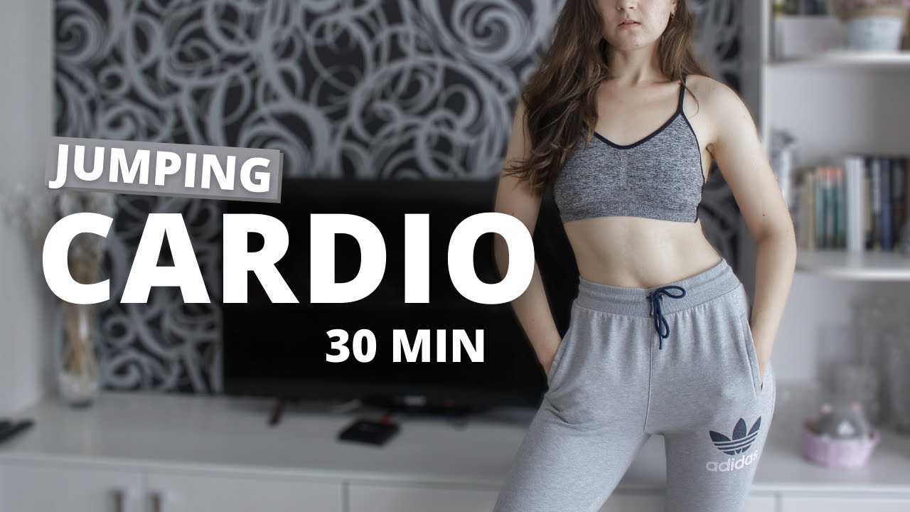 30 MIN JUMPING CARDIO WORKOUT No Equipment, All Standing YouTube