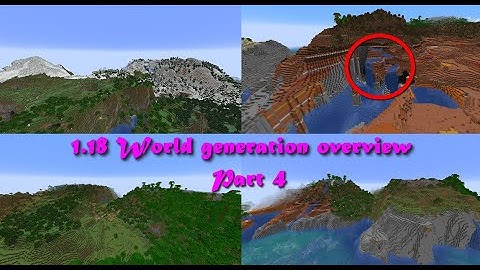 Minecraft 1.18 experimental snapshot 4 world generation overview part 4