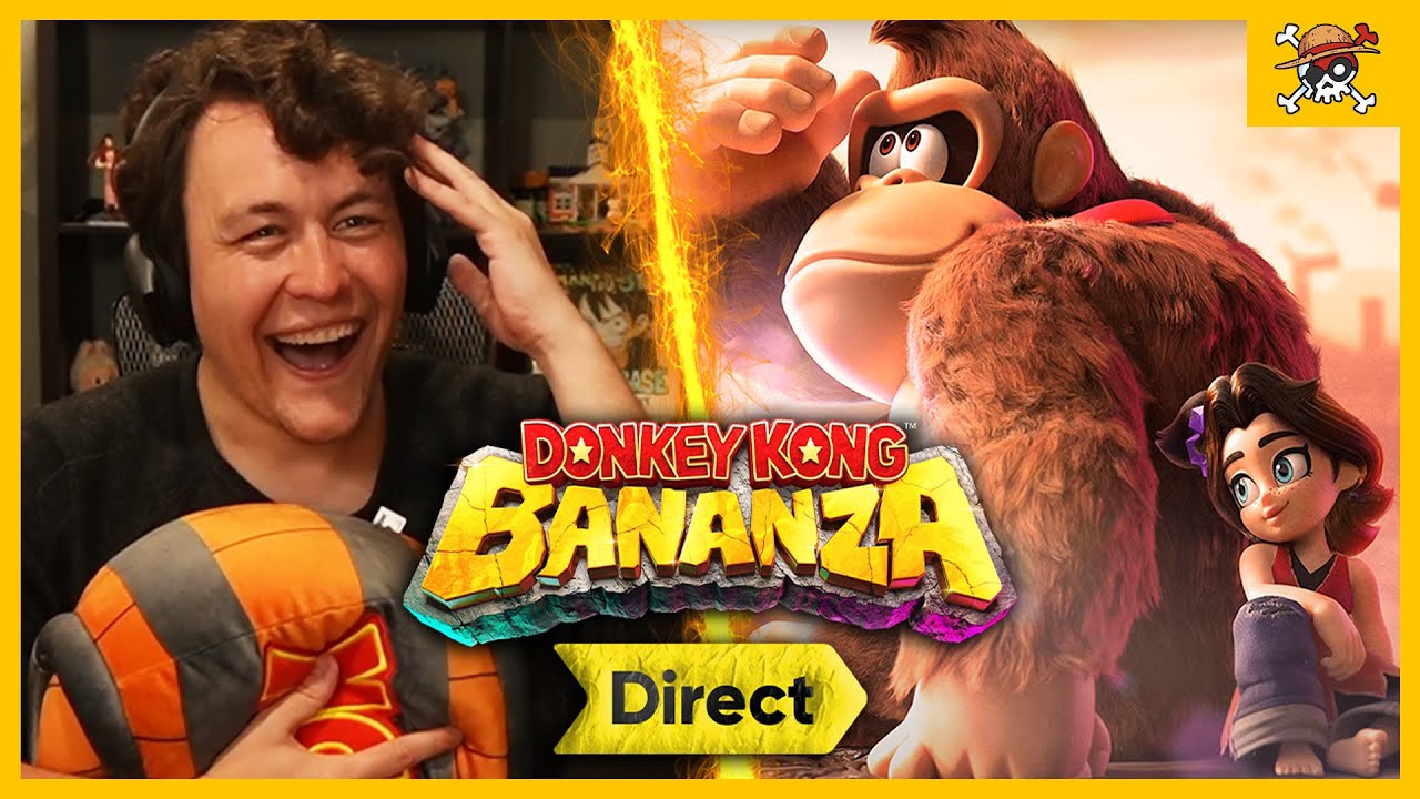 Donkey Kong Bananza Direct - RogersBase Reacts