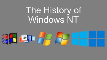 The History of Windows NT