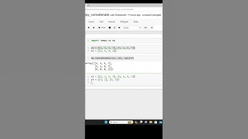Concatenate Numpy Arrays - np.concat() #datascience #python #numpy