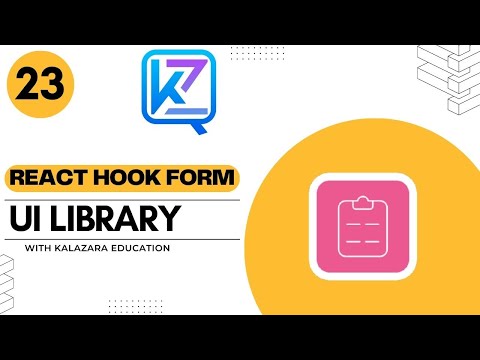 React Hook Form Tutorial - 23 - UI Library