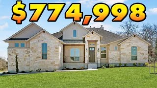 Tour New Braunig Model Home in Bastrop TX | Magnificent Empire Communities Home | Double Eagle Ranch
