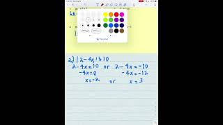 +A2 - 1.4 Absolute Value Equations