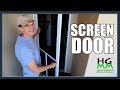 Installing a Home Depot Screen Door