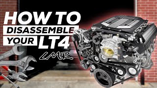 How to disassemble your LT4 engine. Race car trailer is finally back! CTS-V Corvette Z06