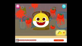 Faith Ann plays Baby Shark taco sandwich maker part 2 sandwich 🥪￼