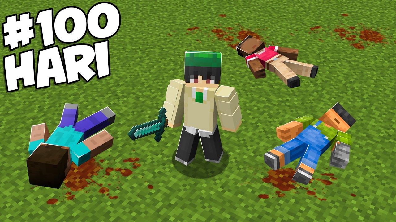 Aku Melawan Viewersku di 100 Hari Minecraft