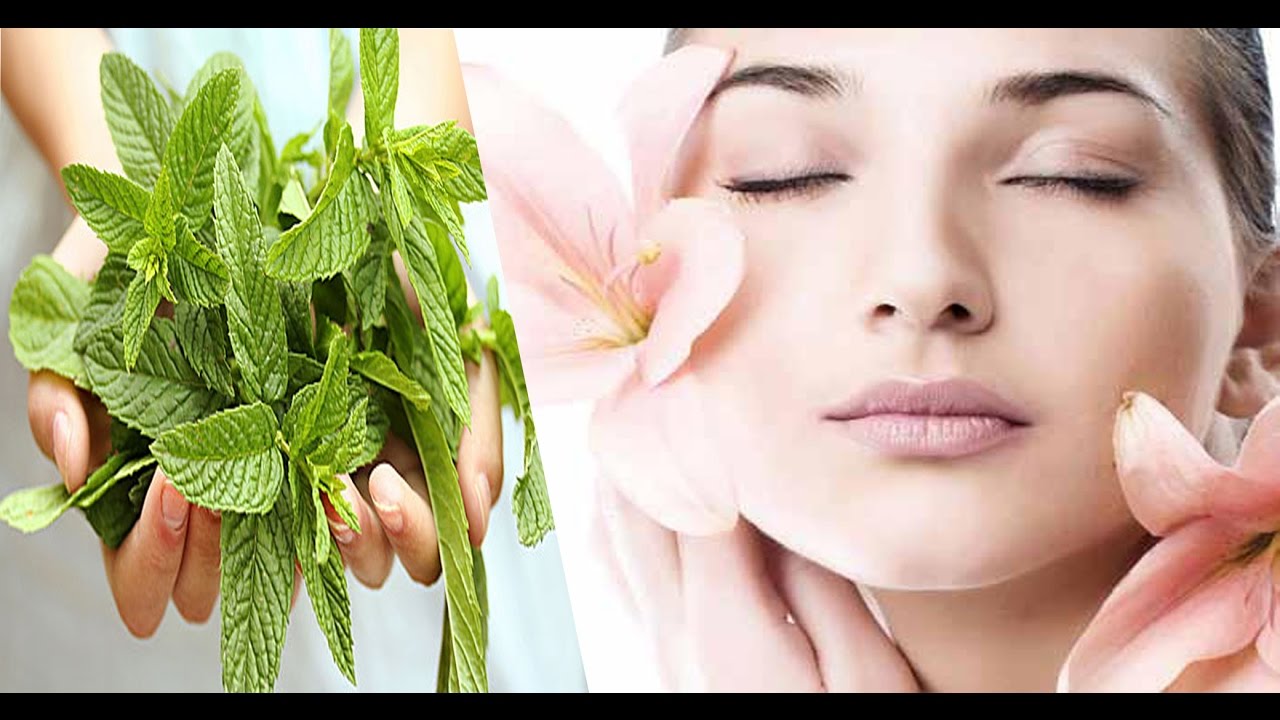 Recipes for whitening facial Recipe mint leaves YouTube