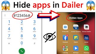How To Hide Apps on Android 2021 (No Root) | Dialer Vault hide app | how to hide apps and videos screenshot 3
