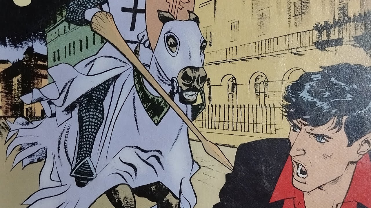 Dylan Dog n. 89 - I cavalieri del tempo - (Bonelli) - YouTube