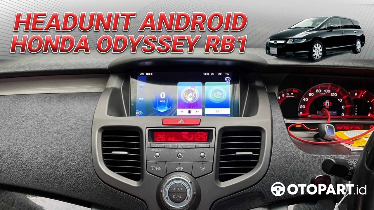 HONDA ODYSSEY RB1 (2004-2009) UPGRADE HEAD UNIT ANDROID 10 INCH REVIEW