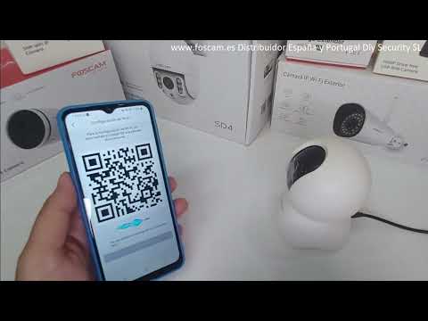Configuración de una cámara Foscam X5 por WIFI desde la App de Foscam