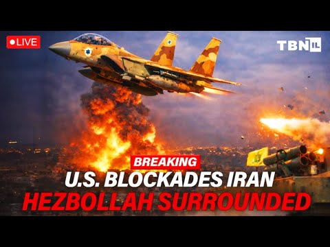 BREAKING: U.S. Moves To BLOCKADE Iran; IDF SURROUNDS Hezbollah In Bint Jbeil | TBN Israel