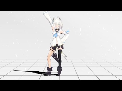白上フブキがチョコボのテーマに合わせて踊るようです【ホロライブ、白上フブキ、MAD】