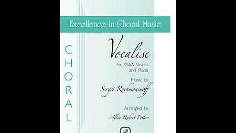 Vocalise (SSAA Choir) - Arranged by Allan Robert P...