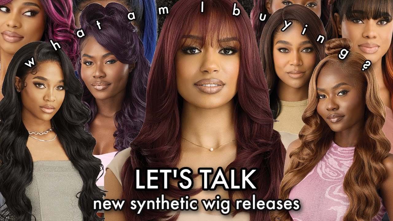 WIG SHOP WITH ME! Let's Talk NEW Synthetic Wig Releases from Outre 2025! Courtney Jinean