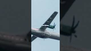 Pesawat Citilink Baling-baling ATR 72-600 Take Off Di Halim Perdanakusuma Jakarta