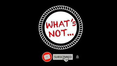 WHAT’s NOT...from now...