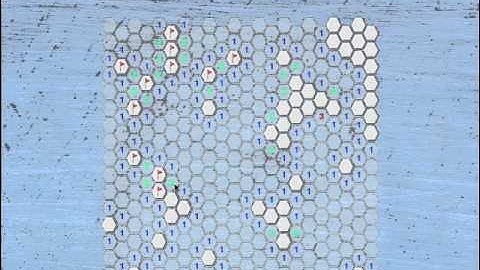 Minesweeper Retro, playing a hexagon game
