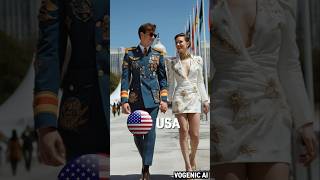 🌍8 Nations. Global Luxury Parade In Gucci - Inspired Style Resimi