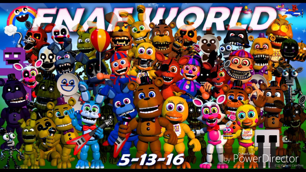 FNAF World OST - 27 FNAF 57: Freddy in Space: Final Boss