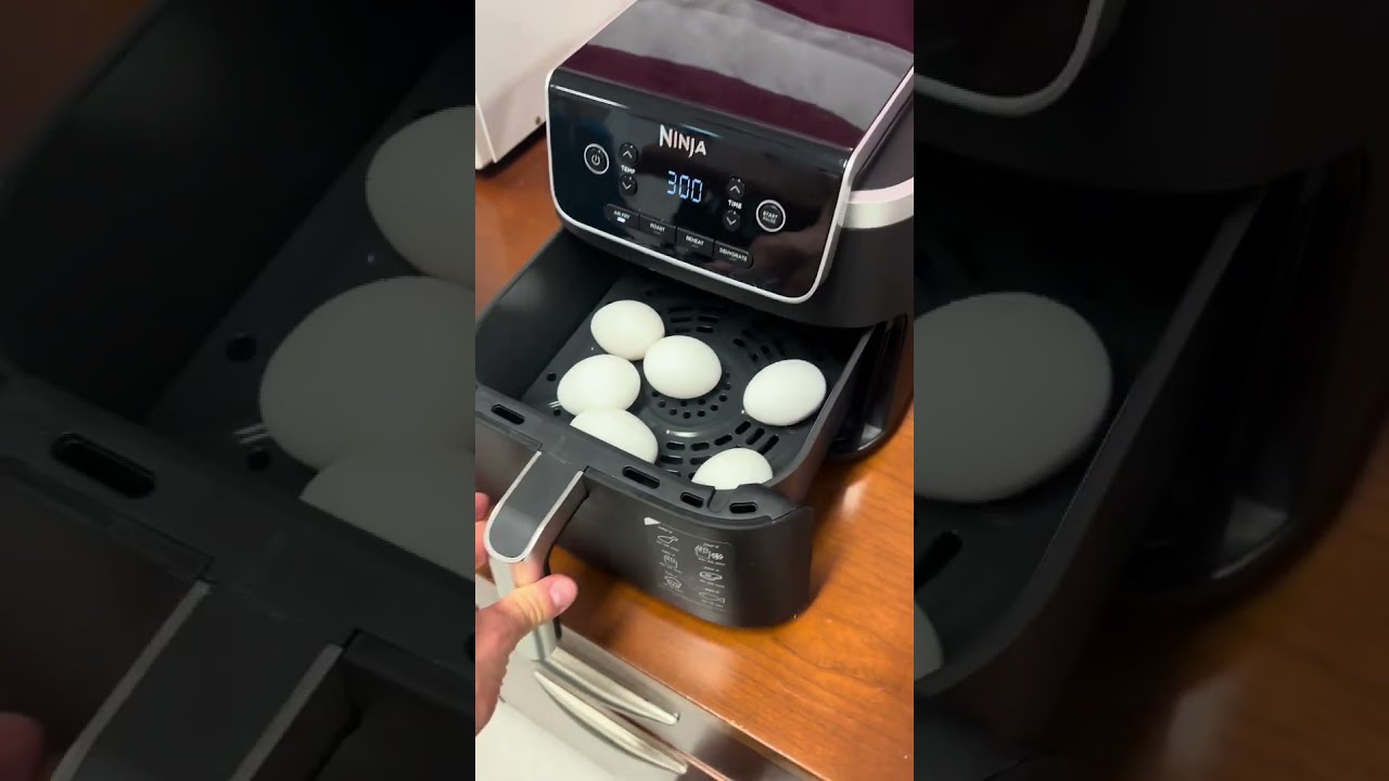 How To Make Hard Boiled Eggs In An Air Fryer Very Simple 