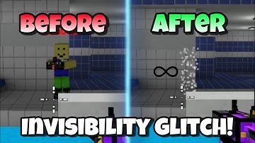 Unlimited Invisibility Glitch! | Pixel Gun 3D